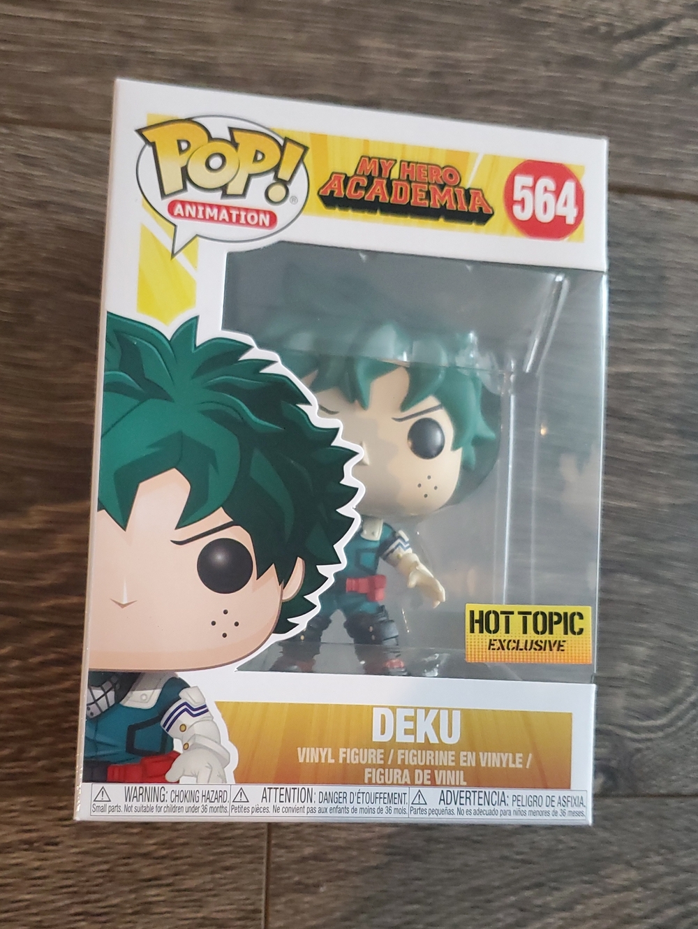 MY HERO ACADEMIA Deku #564 Funko Pop Hot Topic Exclusive